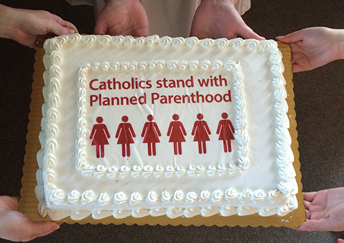 Planned Parenthood cake
